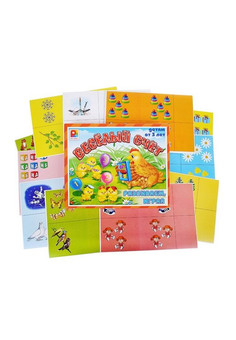 Развиваем, играя Веселый счет Игра развивающая для детей из бумаги и картона