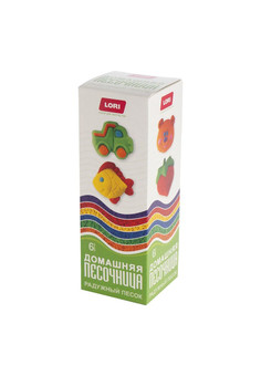 Пт-023 Радужный песок 6 цветов по 80 гр