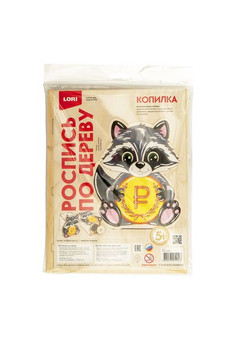 Фнр-009 Роспись по дереву.Копилка 