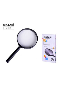 Лупа, 2-х кратное увеличение, диаметр 75 мм, картонная упаковка