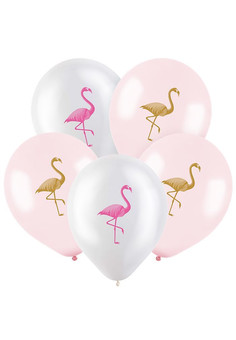 Т 12 Фламинго, Ассорти Пастель-Кристал 2 ст. / 100 шт/ (Турция)