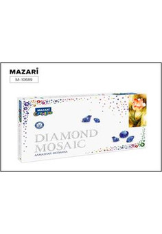 Алмазная мозаика 22х40 см (рама 23.8х43.8см)  ТЮЛЬПАН ,1 дизайн, частичная выкладка, стразы разного 