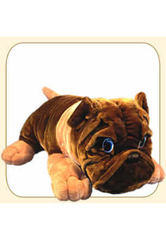 Игрушка набивная, 19-27 Собака Шарпей Б, L=72см