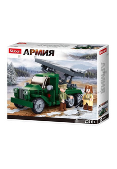 Конструктор серии Армия, 201 дет., коробка