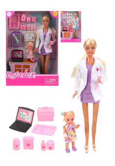 Кукла Defa Lucy Детский доктор с аксесс., 11 предм., в ассорт.