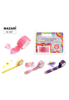 Декоративные элементы на ленте, ширина 2 см, 200 шт., в блистере