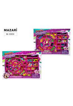 Набор бусин для творчества, 30.5*2.5*22см, микс (M-20081, 82), картонная упаковка