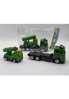 Автовоз №MR-132 с военной техникой/пакет/22*7*12