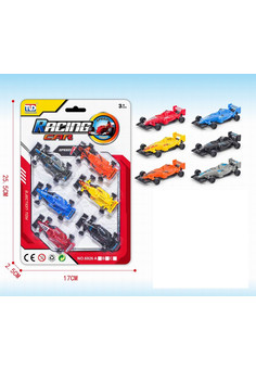 Набор гонок №6926C/6шт/блистер/25,5*17*2,5
