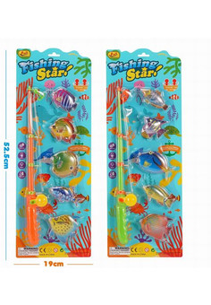 Набор Рыбалка №3320К/5рыб/блистер/53*19*5