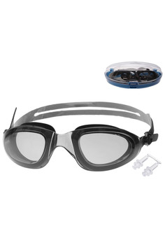 Очки для плавания, взрослые + беруши, цвета микс 581632