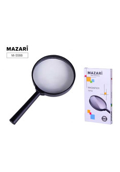 Лупа, 2-х кратное увеличение, диаметр 80 мм, картонная упаковка