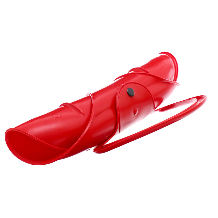 Санки-ледянки  большие с ручкой супер гибкие  57 см на кнопке (групповая упаковка) ЛДБК, изображение 3