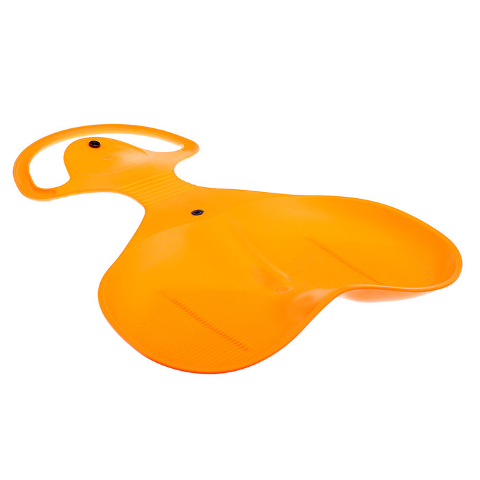 Санки-ледянки  большие с ручкой супер гибкие  57 см на кнопке (групповая упаковка) ЛДБК, изображение 4