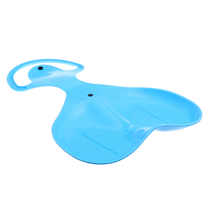 Санки-ледянки  большие с ручкой супер гибкие  57 см на кнопке (групповая упаковка) ЛДБК, изображение 5