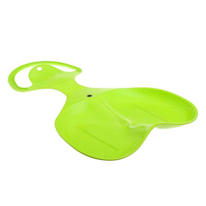 Санки-ледянки  большие с ручкой супер гибкие  57 см на кнопке (групповая упаковка) ЛДБК, изображение 6