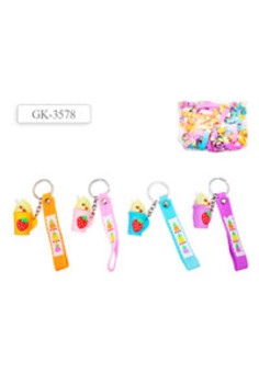 Брелок на силиконовом ремешке 