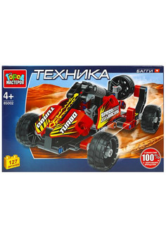 Конструктор БАГГИ, 127 дет. Город мастеров в кор.2*18шт