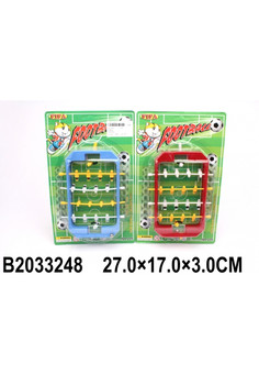 Игра настольная футбол 229 на карт. в кор.2*120шт