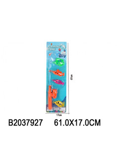 Игра рыбалка на карт. в кор.2*54шт