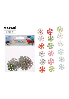 Пуговицы декоративные деревянные CORAL, 18 шт., ОПП- упаковка