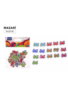 Пуговицы декоративные деревянные CRAB, 18 шт., ОПП- упаковка