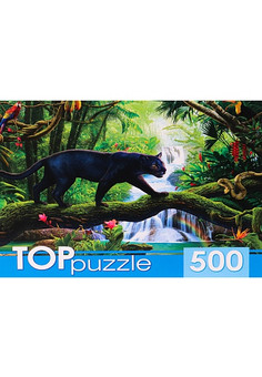 TOPpuzzle. ПАЗЛЫ 500 элементов. ХТП500-6816 Черная пантера