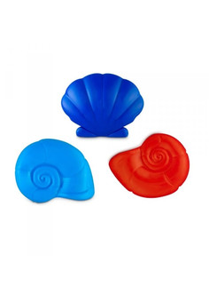 Набор формочек Ракушки / 3 шт