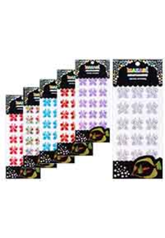 Стразы-наклейки акриловые БАБОЧКИ, 15шт.