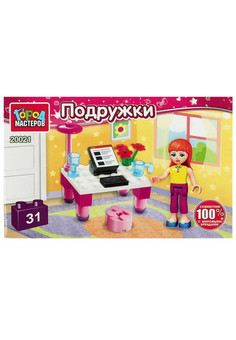 Конструктор за учёбой, 31 дет. Город мастеров в кор.80шт
