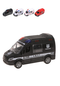 Машина инерционная, артикул JW567-019, пакет, в ассортименте, JW567-019