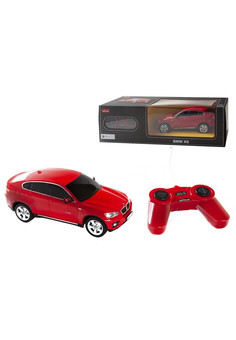 Машина р/у 1:24 BMW X6, цвет красный 27MHZ, 31700R