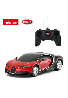 Машина р/у 1:24 Bugatti Chiron Цвет Красный, 76100R