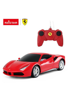 Машина р/у 1:24 Ferrari 488 GTB Цвет Красный, 76000R