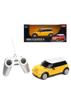 Машина р/у 1:24 MINI Cooper, цвет Жёлтый 27MHZ, 15000Y