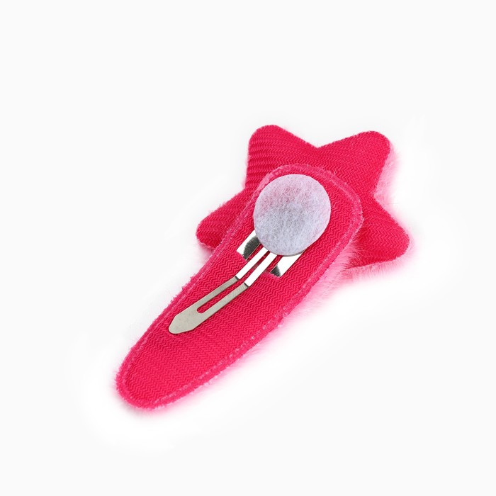 Кликните для увеличения изображения Заколка для волос пушистая