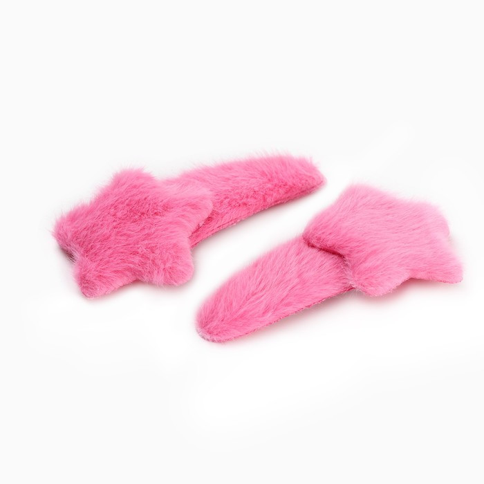 Кликните для увеличения изображения Заколка для волос пушистая