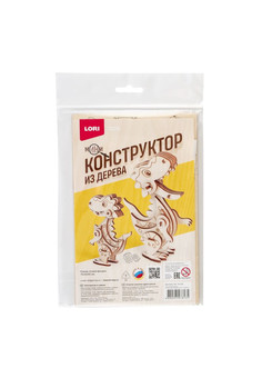 Фн-033 Конструктор из дерева. Мини конструктор 