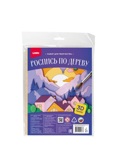 Фнр-035 Роспись по дереву.Панно 3D 