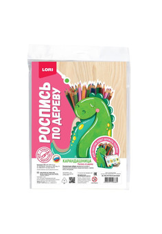 Фнр-044 Роспись по дереву. Карандашница 