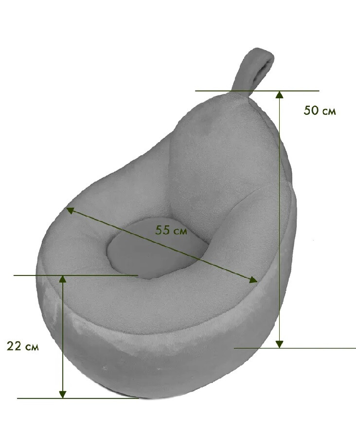 Кликните для увеличения изображения Кресло-пуф