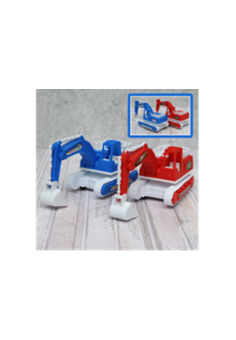 Экскаватор №25-2 инерционный/пакет/набор 2 шт. 20*5,5*13,5