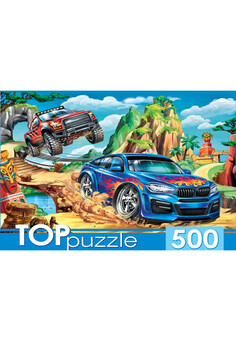 TOPpuzzle. ПАЗЛЫ 500 элементов. ХТП500-4128 КРУТОЙ ТРАНСПОРТ №5