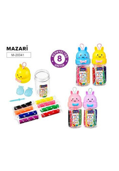 Тесто для лепки, 8 цветов по 13.8 г, пластиковые формочки 3 шт. в комплекте, 4 цвета в ассортименте,