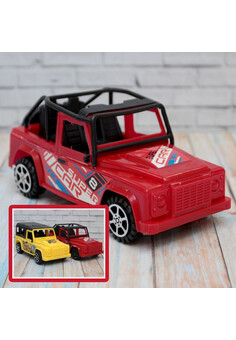 А/м №198 Джип инерционный/пакет /19,5*8*9