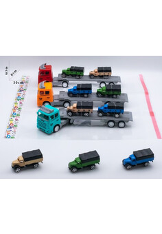 Автовоз №K398-7A инерцинный/пакет/30*6*8