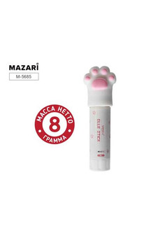 Клей-карандаш ЛАПКА, 8г, ПВА, для бумаги, картона, фотографий, ткани, 4 цвета в ассортименте, изображение 1