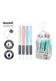 Ручка шариковая автоматическая PRIMAL,СИНЯЯ, пулевидный пиш.узел 1.0мм, корпус пластиковый цветной, , изображение 1