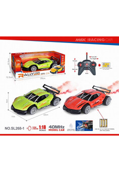 А/м спортивная №268-1 на р/у/пар,свет/коробка/28*12,5*10,5 (Серия RU № 0293658, № ЕАЭС RU C-CN.АБ38.