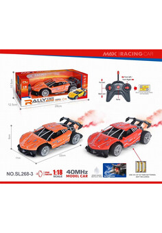 А/м спортивная №268-3 на р/у/пар,свет/коробка/28*12,5*10,5 (Серия RU № 0293658, № ЕАЭС RU C-CN.АБ38.